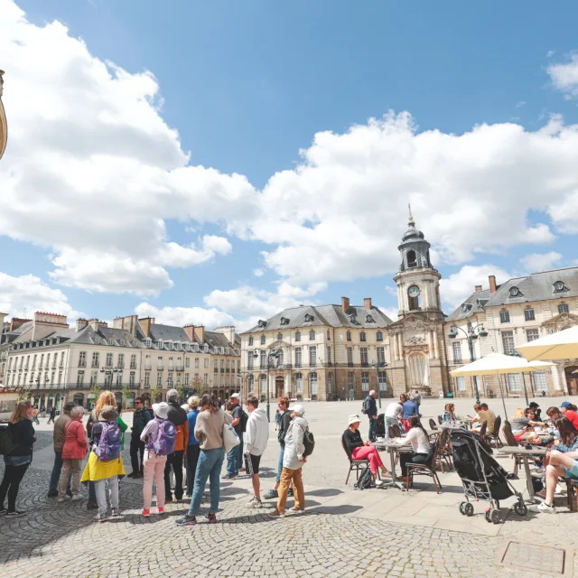 Visite Centre ancien. Destination Rennes.