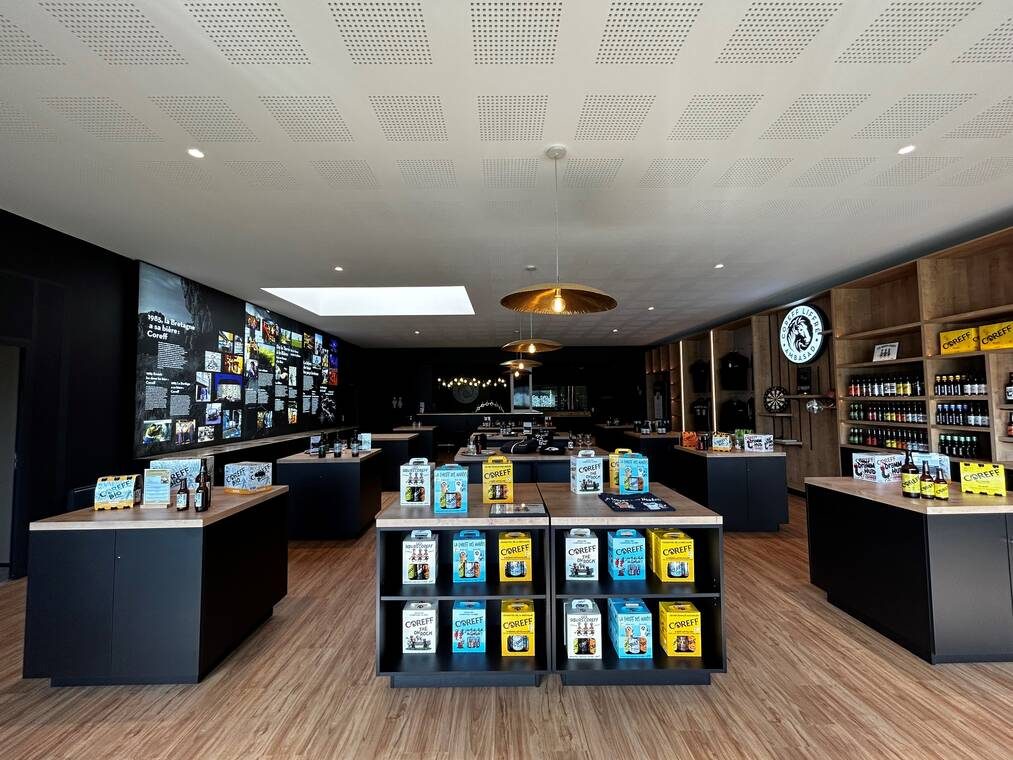 Boutique de la brasserie Coreff