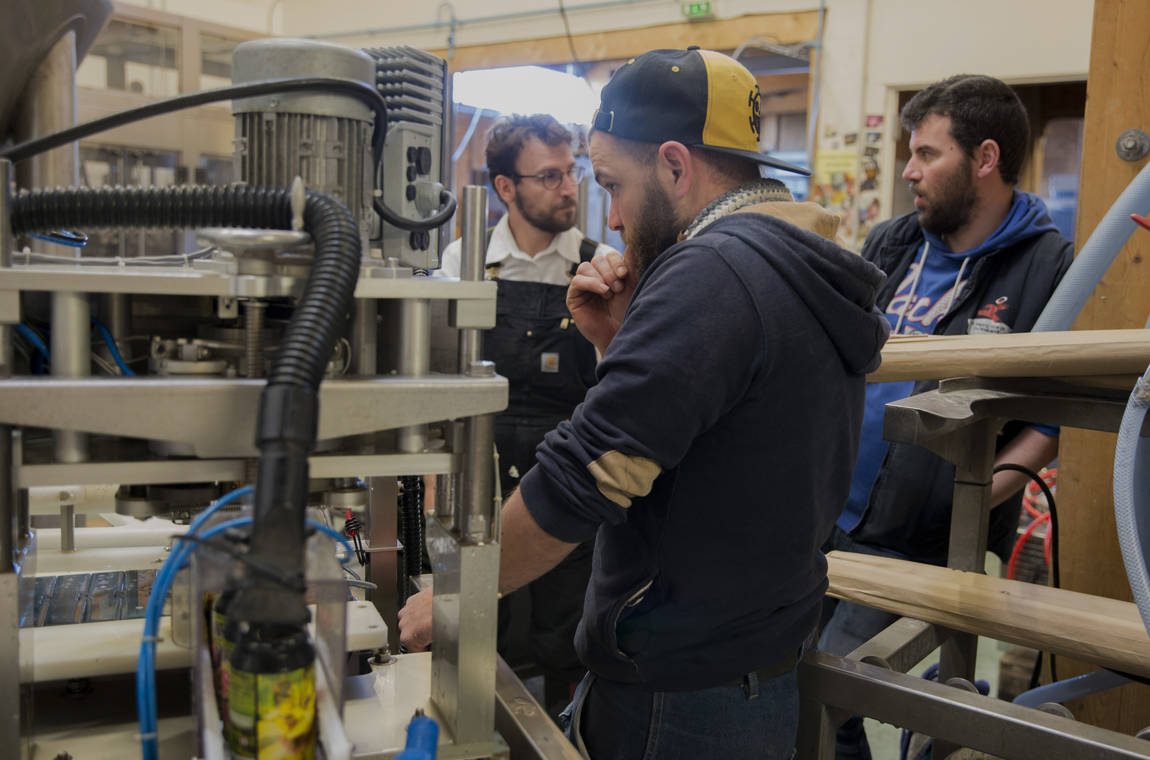 Brasseurs au travail chez Tri Martolod